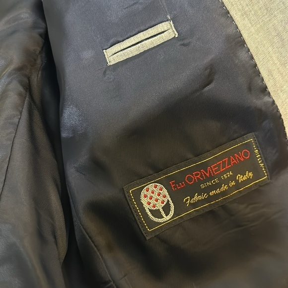 J. Crew Ludlow Ormezzano linen blend blazer Sz40R Grey - Picture 9 of 15